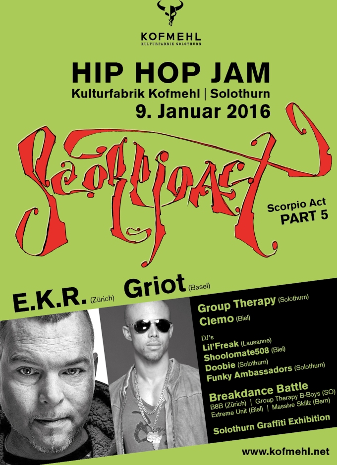 Scorpio Act Hip Hop Jam